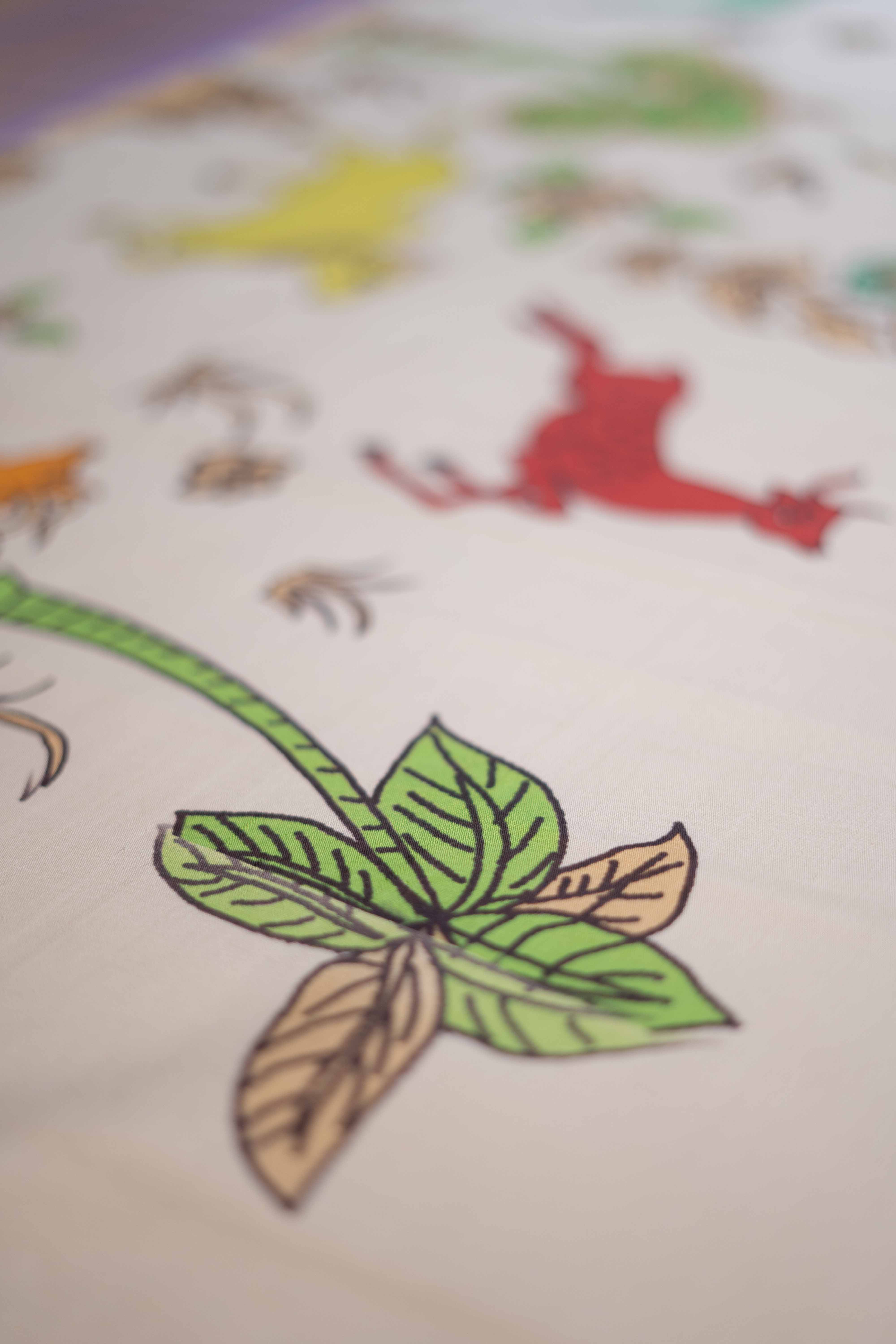 PURE KANCHIPURAM CREPE SILK SAREE