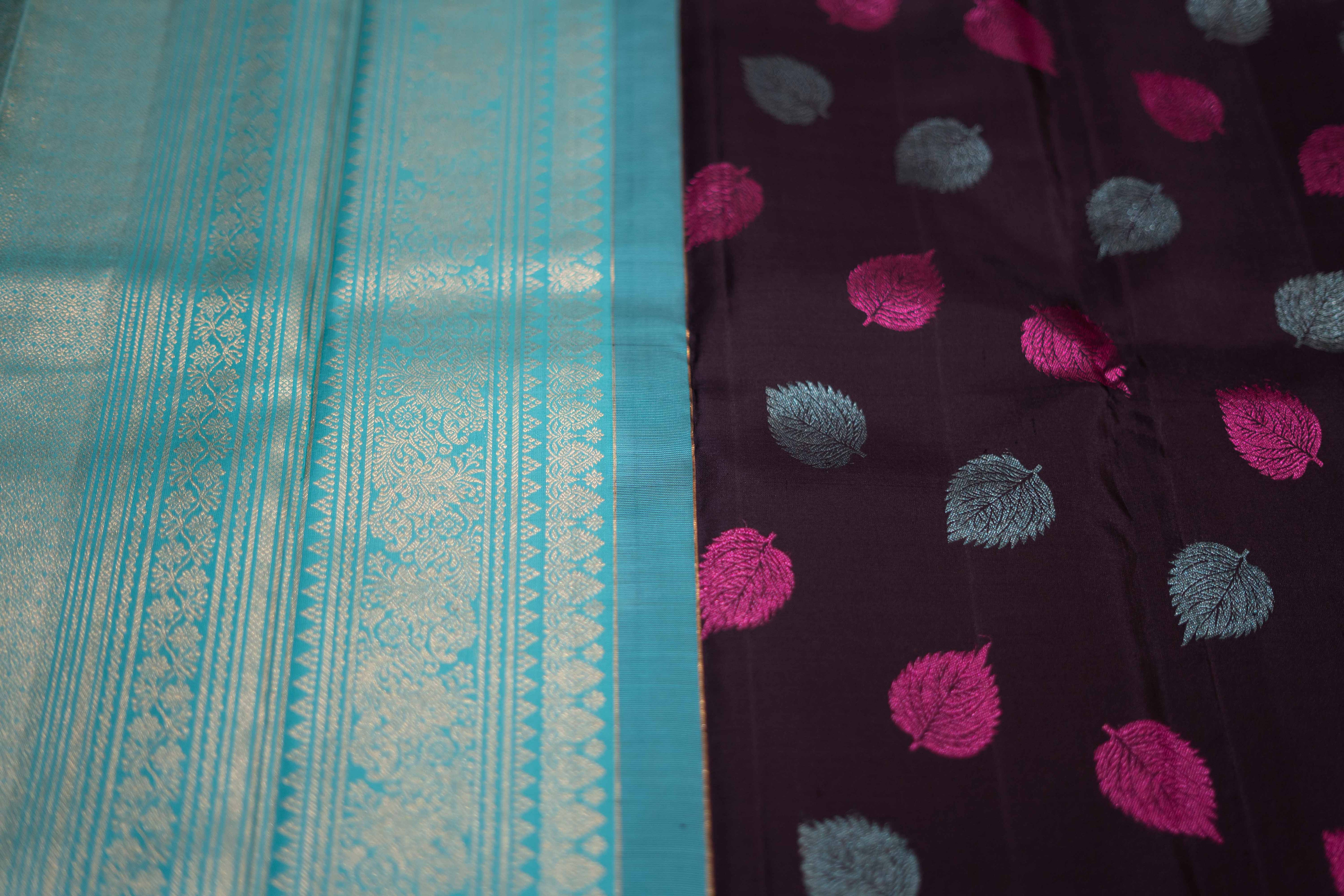 Multicolor Kanchipuram Silk Saree
