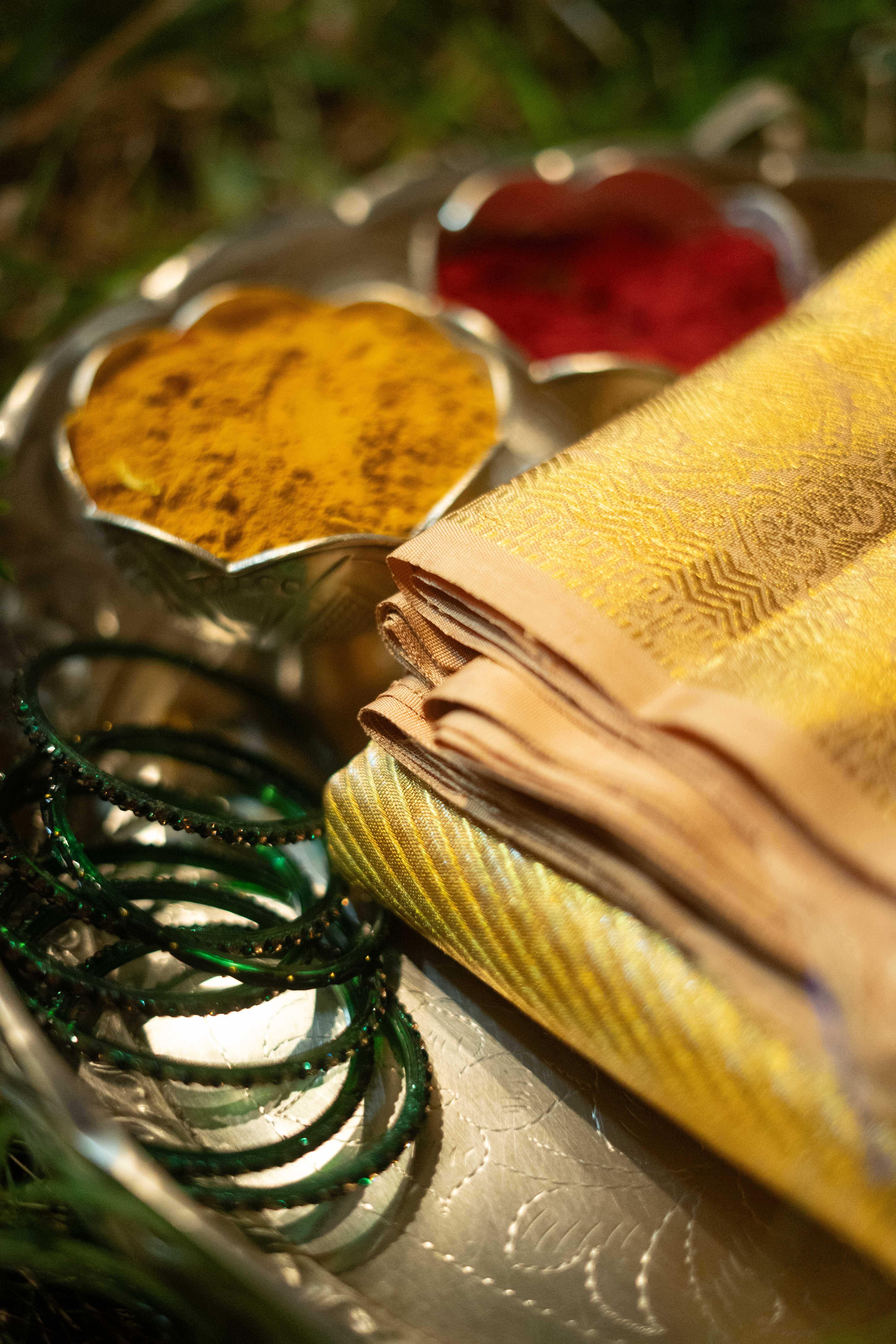 Pure Kanchivaram Saree - Gold