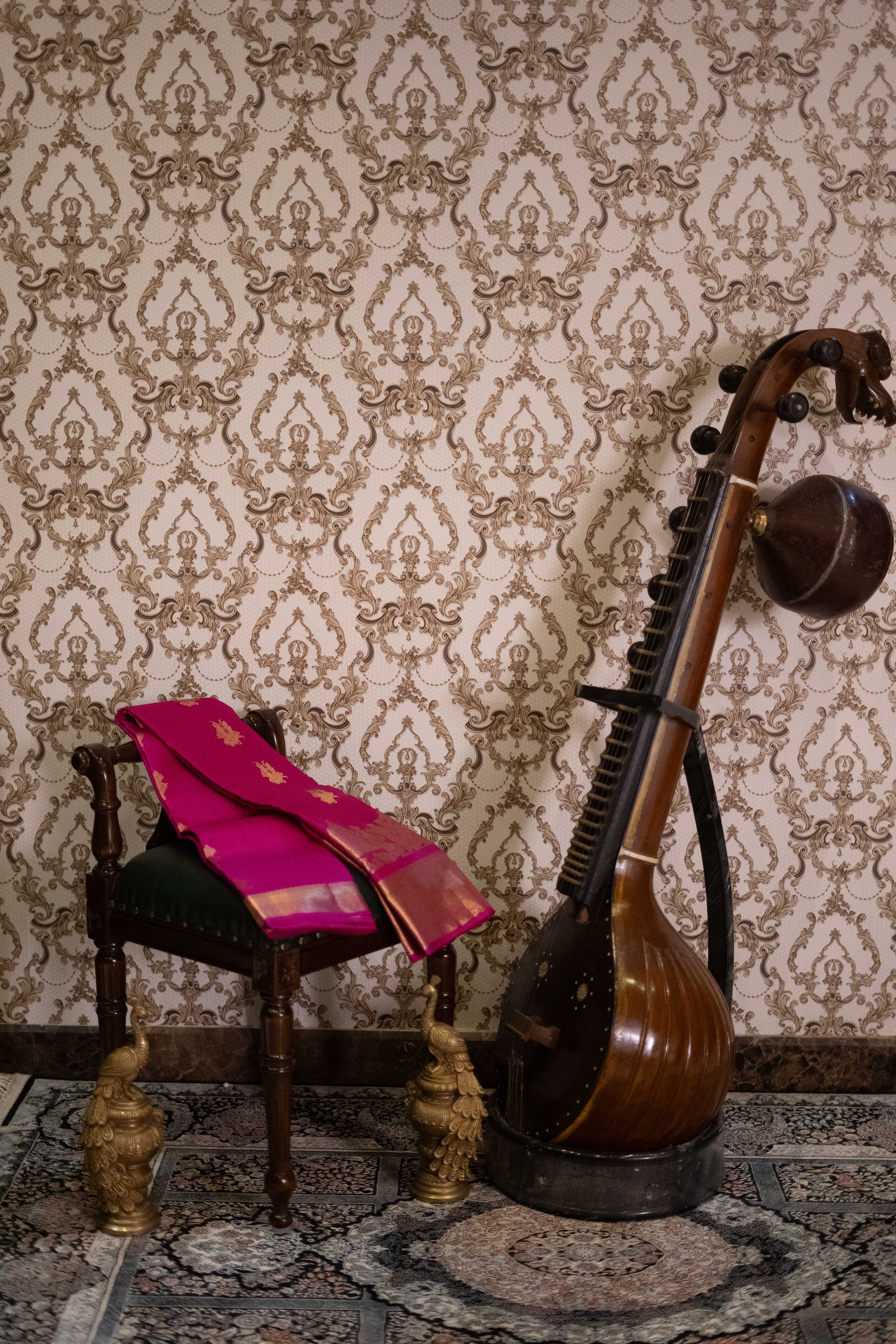 Pure Kanchipuram Silk Saree - Dark Pink
