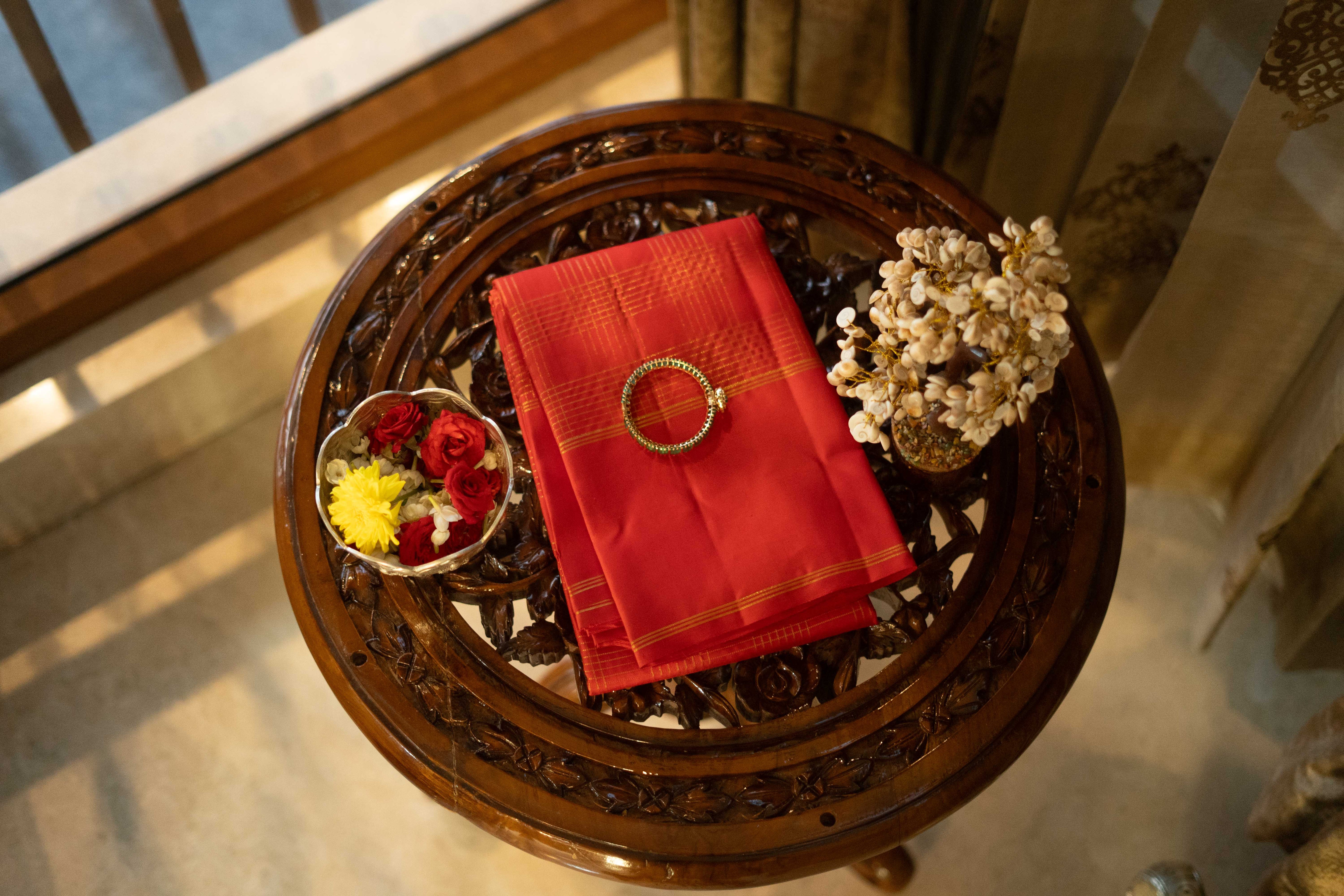 Pure Kanchipuram Silk Saree - Red