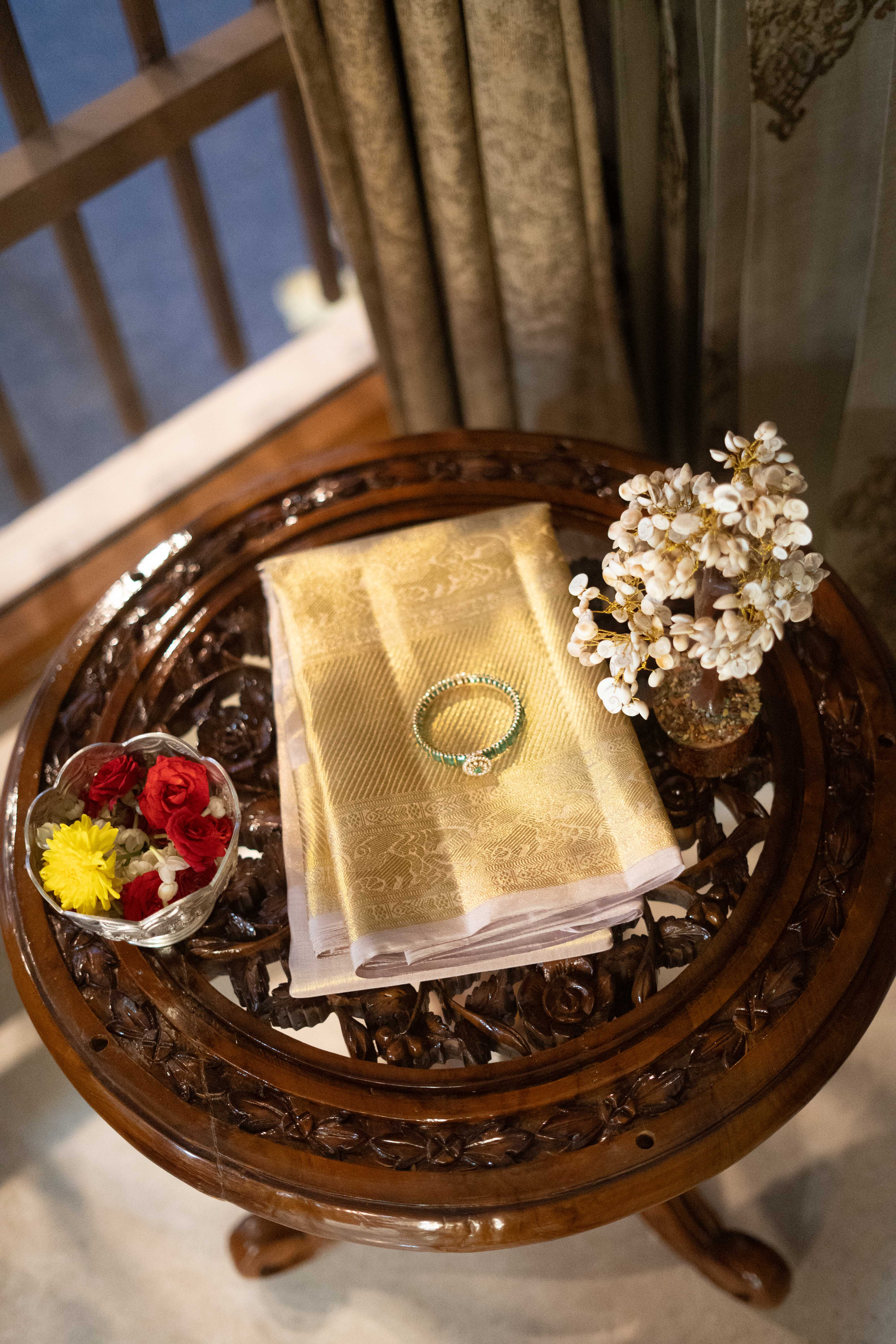 Pure Kanchivaram Saree - Onion Pink With Gold Border